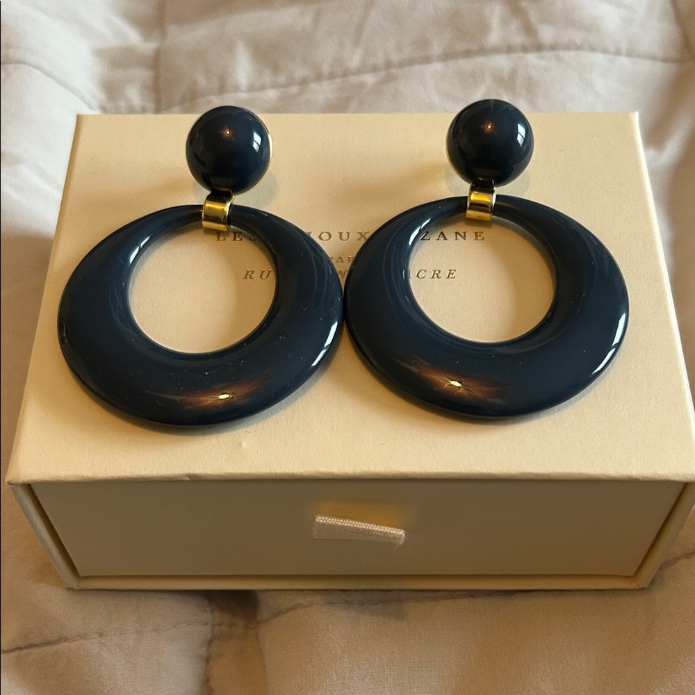 Sezane Gabrielle Earrings blue